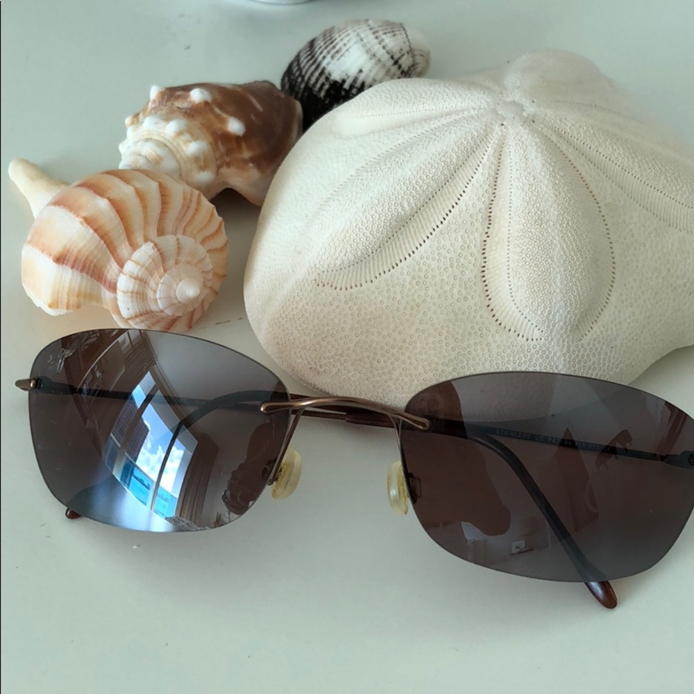 Maui Jim Sport Titanium Rose Sunglasses